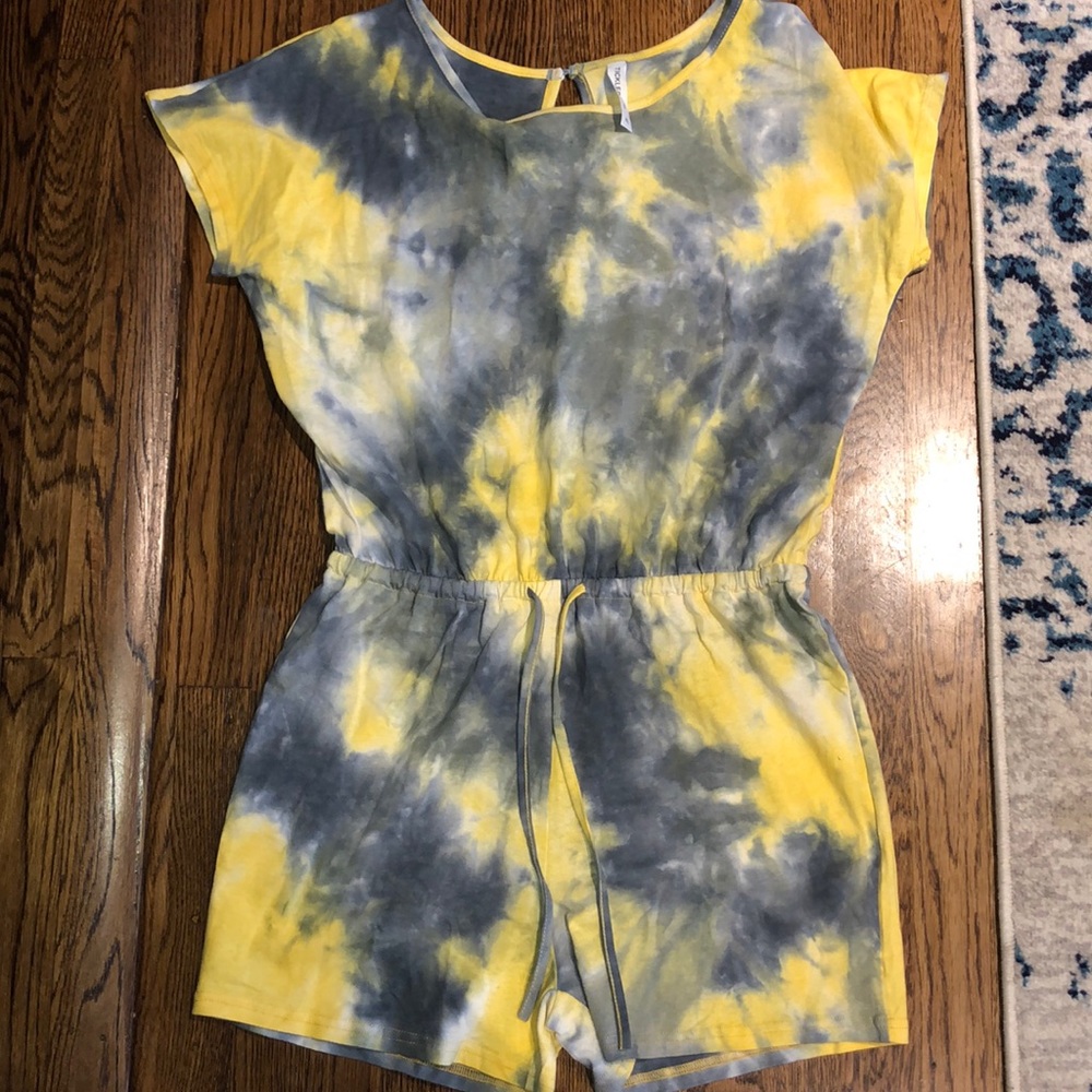 Brand new tie-dyed romper